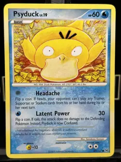 Psyduck Platinum Base Set 87/127 Regular - LP - Pokemon Card - Image 3