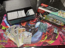 Pokemon TCG Card Lot of 500+ Scarlet Violet Era, Trainer Kit & More - Image 1