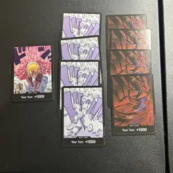 One Piece Card Lot 46 Cards Holos , SR , Leaders . - Image 5