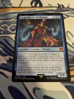 MTG Final Fantasy Gogo, Master of Mimicry Rare 0054 (Nonfoil) - Image 1
