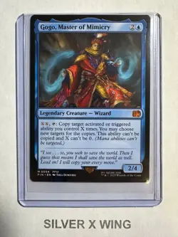 Gogo, Master of Mimicry x1, MTG, Magic the Gathering, Final Fantasy, FIN, NM - Image 1