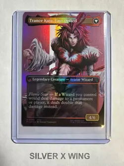 Kuja, Genome Sorcerer Borderless Foil x1, MTG, Final Fantasy, FIN, NM - Image 2