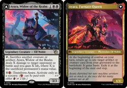 Ayara, Widow of the Realm // Ayara, Furnace Queen - Foil x1 - March of the Machi - Image 1