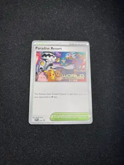 Pokemon World Championship 2025 English Paradise Resort SVP 224 Promo c16 - Image 3