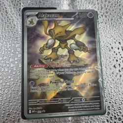 Pokemon TCG Alakazam #9 ETB Black Star Promo Sealed Mega Evolutions - NM - Image 1