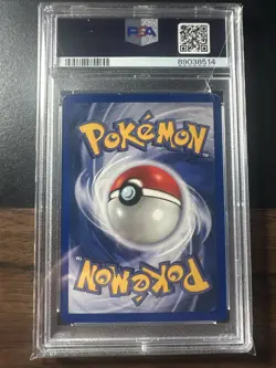 Pokemon - Meowth - 1st Edition - 62/82 - Common - 2000 Team Rocket - PSA 5 Note* - Image 2