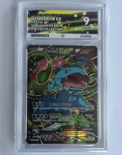 Pokemon Venusaur EX XY123 Black Star Promo ACE 9 MINT - Image 1