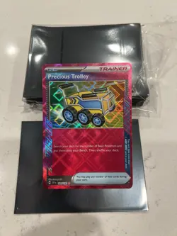 Precious Trolley 185/191 Pokemon TCG S&V Surging Sparks Ace Spec Rare Near Mint - Image 1