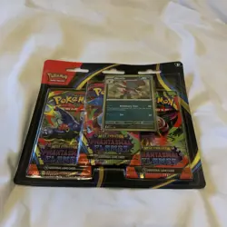 ✅Christmas Shipping✅Pokemon: Phantasmal Flames 3 Pack Blisters Sneasel Weavil - Image 4