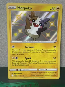 Pokemon TCG English Morpeko SV044/SV122 Shining Fates: Shiny Vault Holo NM - Image 1