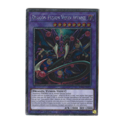 Carte Yu-Gi-Oh! 🇫🇷 Dragon Fusion Venin Affame RA04-FR272 PSR Platinum Secret - Image 1