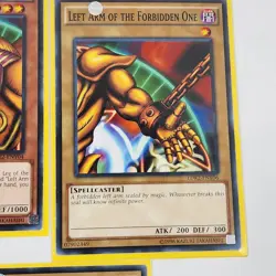 Yugioh Common Exodia The Fobidden One Set LDK2 LDK2-ENY04 Exodia Set - Image 4