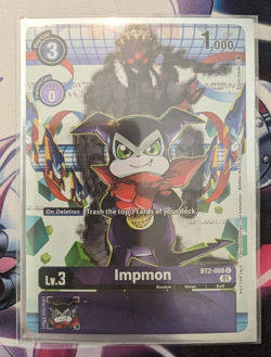 Digimon TCG - Impmon - Tamer's Card Set 1 - BT01-03 - C - ALT ART - PROMO - M/NM - Image 1