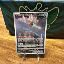 IRON BUNDLE 066 POKEMON CARD (PROMO SET) FULL ART HOLO - Image 1