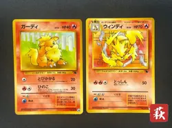 [No Import Duty (US)] Growlithe & Arcanine Intro Pack Squirtle Deck Japan Card - Image 1