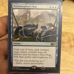 Polymorphist's Jest Sparrow Magic the Gathering Card NM Condition - Image 1