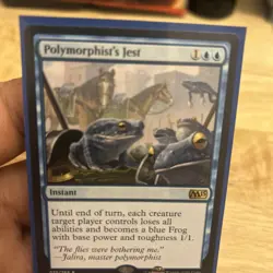 Polymorphist's Jest Sparrow Magic the Gathering Card NM Condition - Image 2