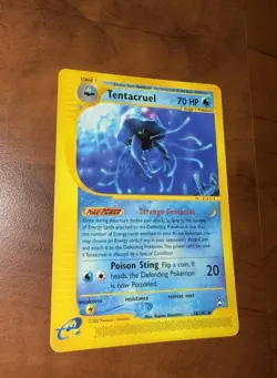 Tentacruel 38/147 | Aquapolis Rare E Reader Capable Card | 2002 English Pokemon - Image 1