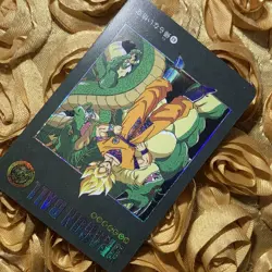 Saiyan Goku Dragon Ball Z VISUAL ACG Anime Girl Holo Waifu Card Shenron - Image 3