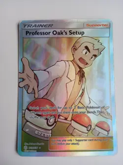 PROFESSOR OAK'S SETUP Cosmic Eclipse 233/236 Pokemon Card - Image 1