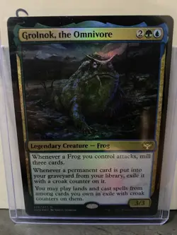 Grolnok, the Omnivore #238 (Foil) (NM) Crimson Vow VOW Magic MTG - Image 1