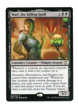Magic: The Gathering Streets of New Capenna Mari, the Killing Quill #89 - Image 1