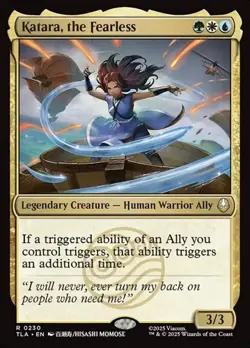 Katara, the Fearless - Foil TLA NM MTG - Image 1