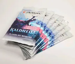 7x Kaldheim Set Booster Pack Magic The Gathering New Sealed NIP - Image 2