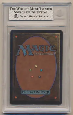 BGS 7 MTG Magic the Gathering BETA Forcefield NEAR MINT Condition!! - Image 2