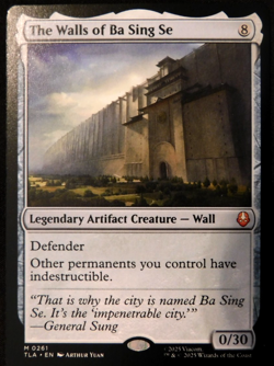 The Walls of Ba Sing Se - MTG - NM (Unplayed) - Avatar; The Last Airbender - Image 1