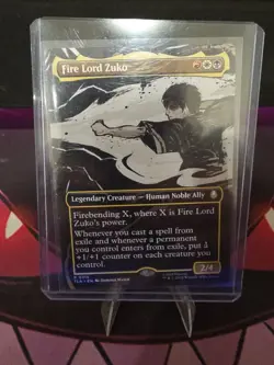 Fire Lord Zuko R 0315 Borderless MTG Avatar Non Foil NM - Image 3