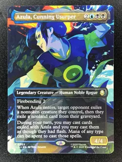 Azula, Cunning Usurper R 0303 TLA MTG: Avatar the Last Airbender NM - Image 1