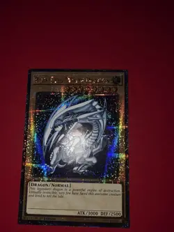 Blue-Eyes White Dragon MP24-EN001 Quarter Century Secret Rare Yugioh 1st Edition - Image 1