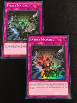Yugioh Evenly Matched RA01-EN074 Super x2 (NM) - Image 1