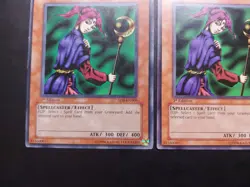 Yugioh - Magician of Faith SD6-EN005 Common 1st Edition Playset x3 - Image 3
