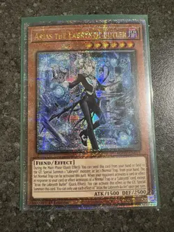 Yu-Gi-Oh! TCG Arias The Labrynth Butler Quarter Century Secret Rare - Image 1
