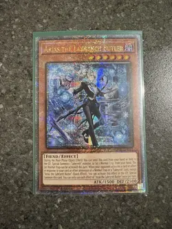 Yu-Gi-Oh! TCG Arias The Labrynth Butler Quarter Century Secret Rare - Image 2
