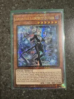 Yu-Gi-Oh! TCG Arias The Labrynth Butler Quarter Century Secret Rare - Image 3