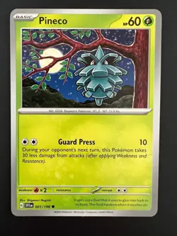 Pokemon Scarlet and Violet Base Set Single Cards 1-198. Choose your card. - Image 2