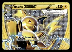 Raichu Break 50/162 Ultra Rare XY Breakthrough Pokemon Card - 1 - Image 1