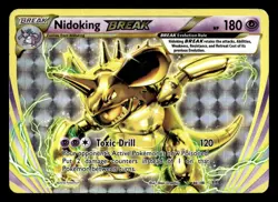 Nidoking Break 46/108 Ultra Rare XY Evolutions Pokemon Card - 2 - Image 1
