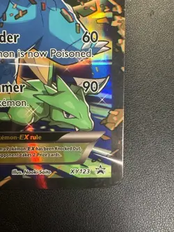 Europe Exclusive Venusaur EX XY123 JUMBO Promo Played MP Not Regular Sized Card - Image 3