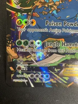 Europe Exclusive Venusaur EX XY123 JUMBO Promo Played MP Not Regular Sized Card - Image 4