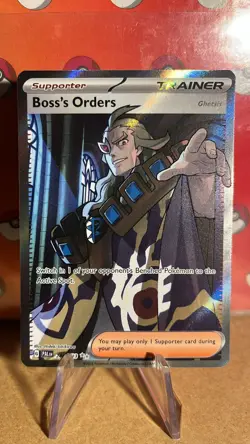 Pokemon TCG Boss's Orders Paldea Evolved Full Art Card 248/193 - Image 1