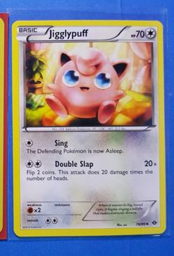 Jigglypuff 78/99 Pokemon card BW Next Destinies common NM - Image 1