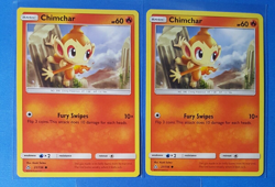 2x Chimchar 21/156 & 1x Manaphy 42/156 Pokemon card SM Ultra Prism NM - Image 1