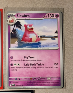 Slowbro 080/165 Pokemon card SV 151 uncommon NM - Image 1