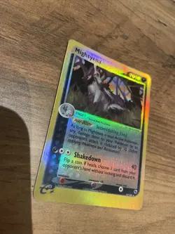 Mightyena 10/109 EX Ruby & Sapphire Rare Reverse Holo Pokemon Card - EX / NM - Image 2