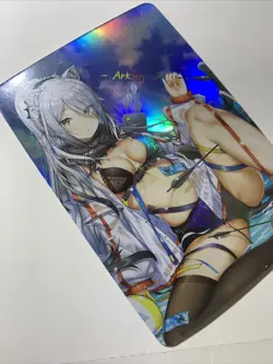 Schwarz Arknights Swimsuit Sexy ACG Goddess Story Waifu Card Girl Holo Anime Hot - Image 4