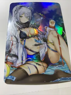 Schwarz Arknights Swimsuit Sexy ACG Goddess Story Waifu Card Girl Holo Anime Hot - Image 5